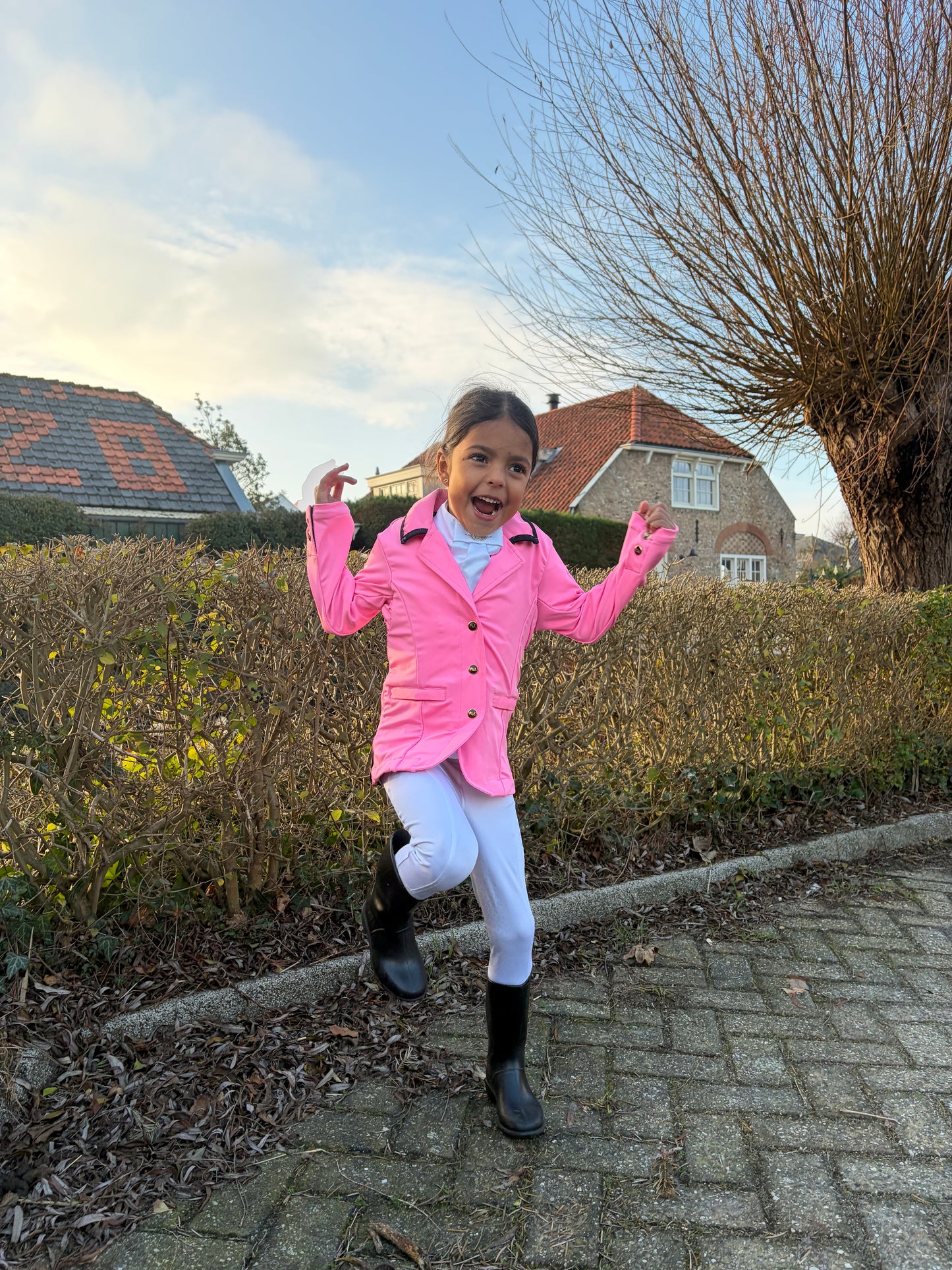 Wedstrijdjasje Roze