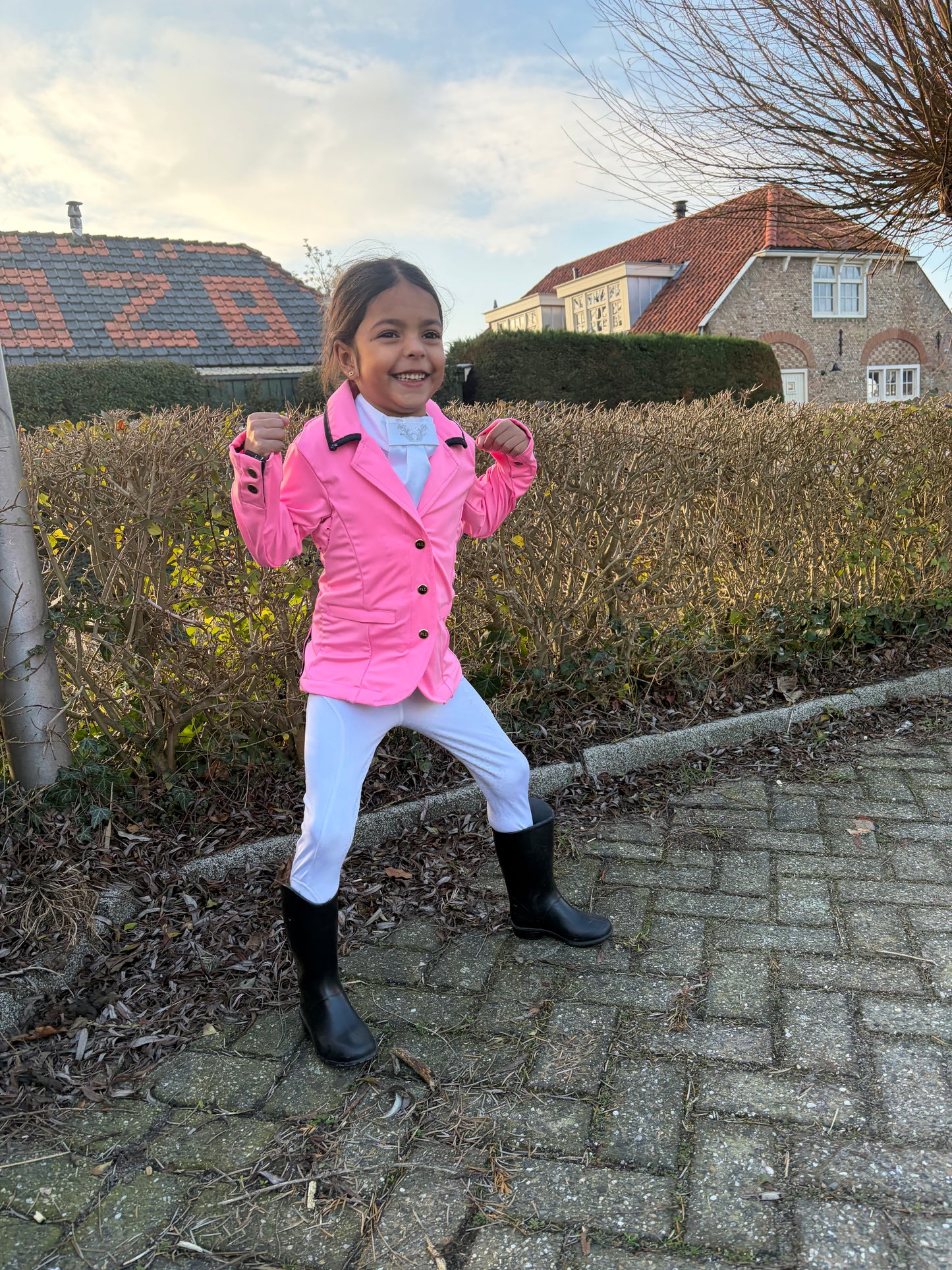 Wedstrijdjasje Roze